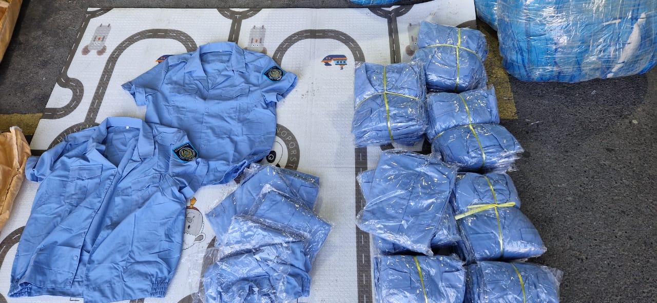 Шекарада қазақстандық полиция қызметкерлерінің формасы тәркіленді